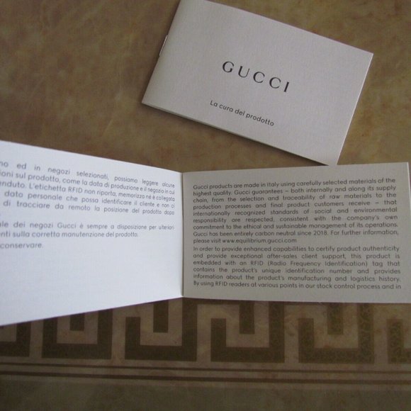 Authentic GUCCI Canvas& Leather Beige/Brown ebony GG print Backpack Large UNISEX - Picture 10 of 15